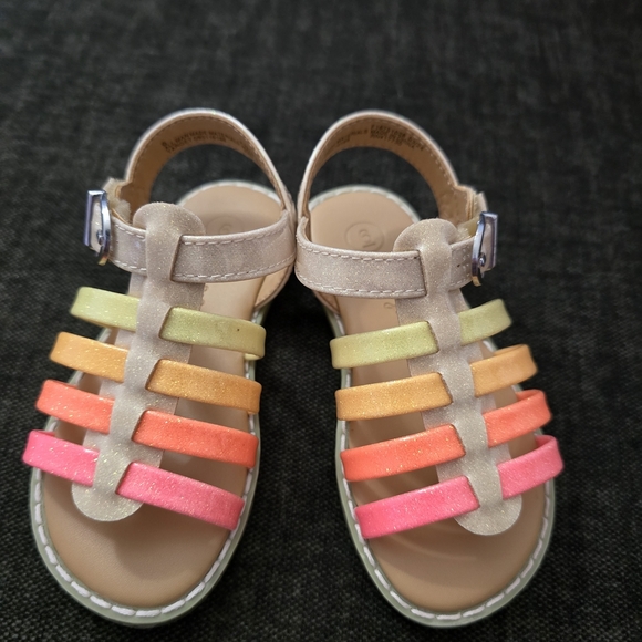 Cat & Jack Other - Cat & Jack Vibrant Strappy Kids Sandals